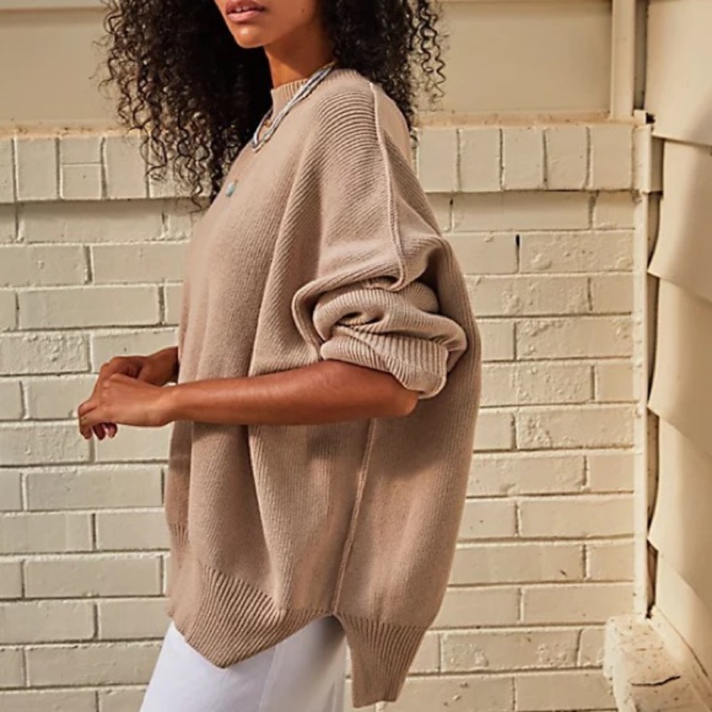 Free People Easy Street Tunic in Oat